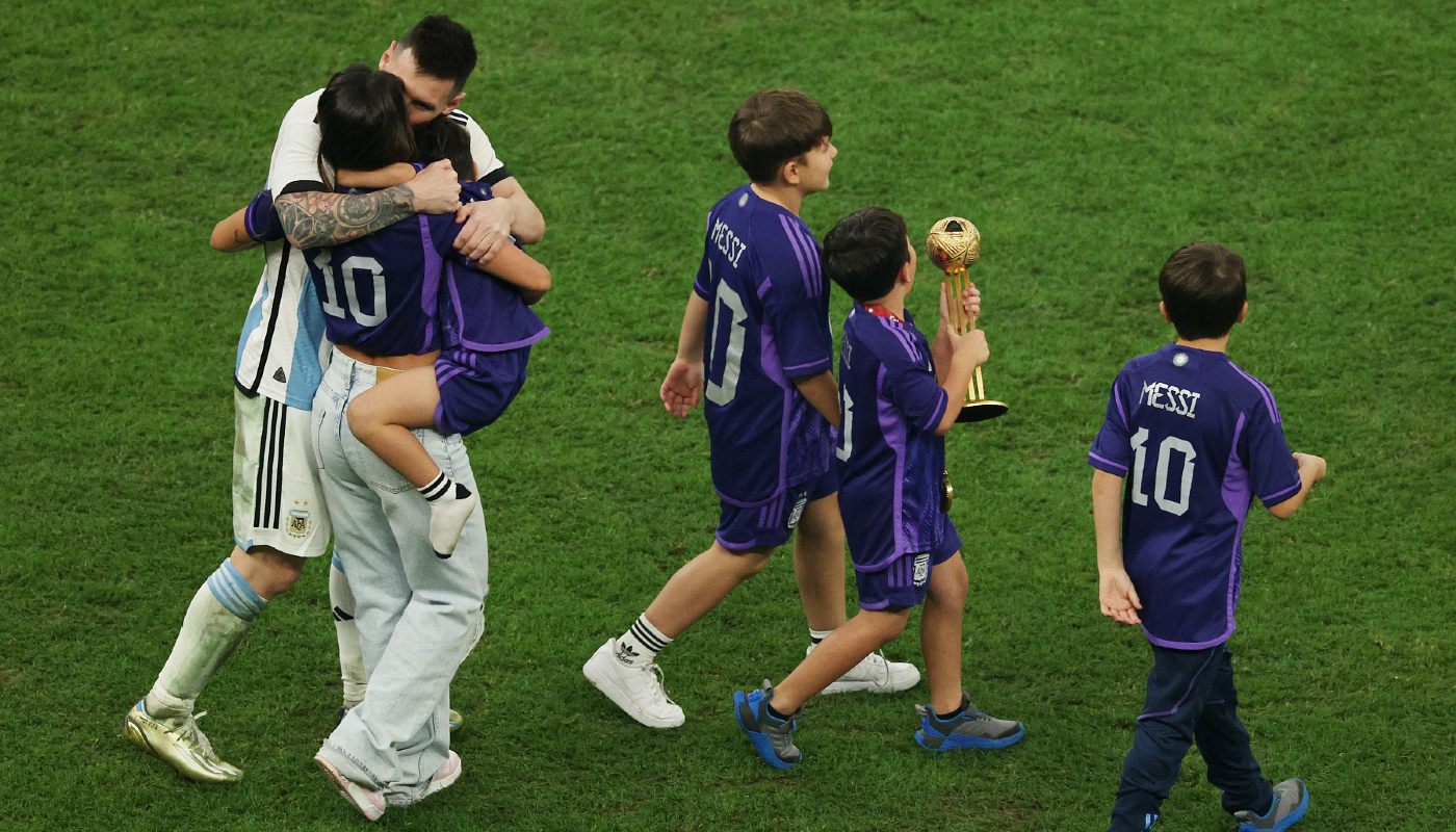 A demonstração de amor de Messi pela família encantou o mundo