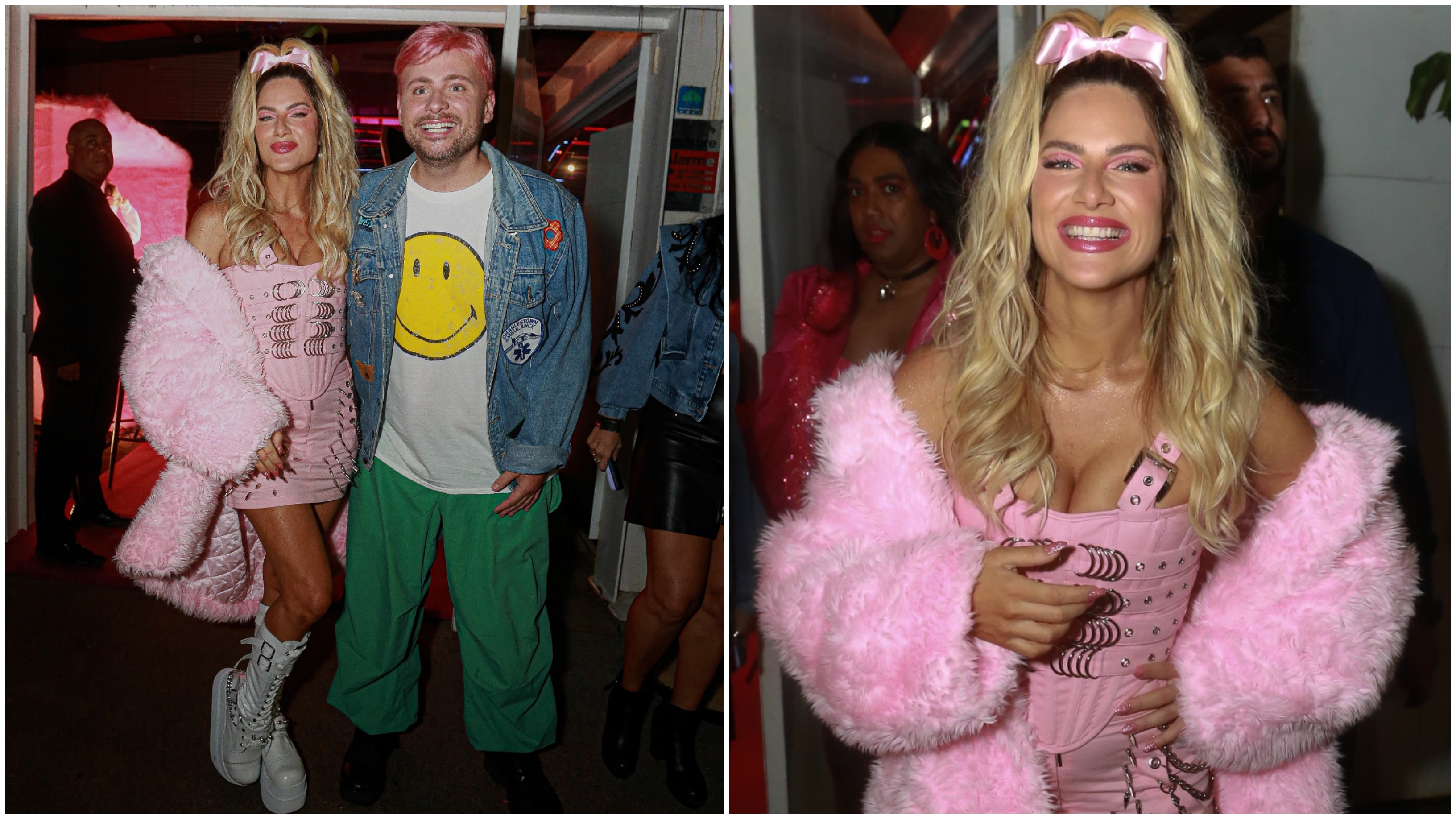 Giovanna Ewbank e Léo Fuchs comemoraram juntos o aniversário dos dois