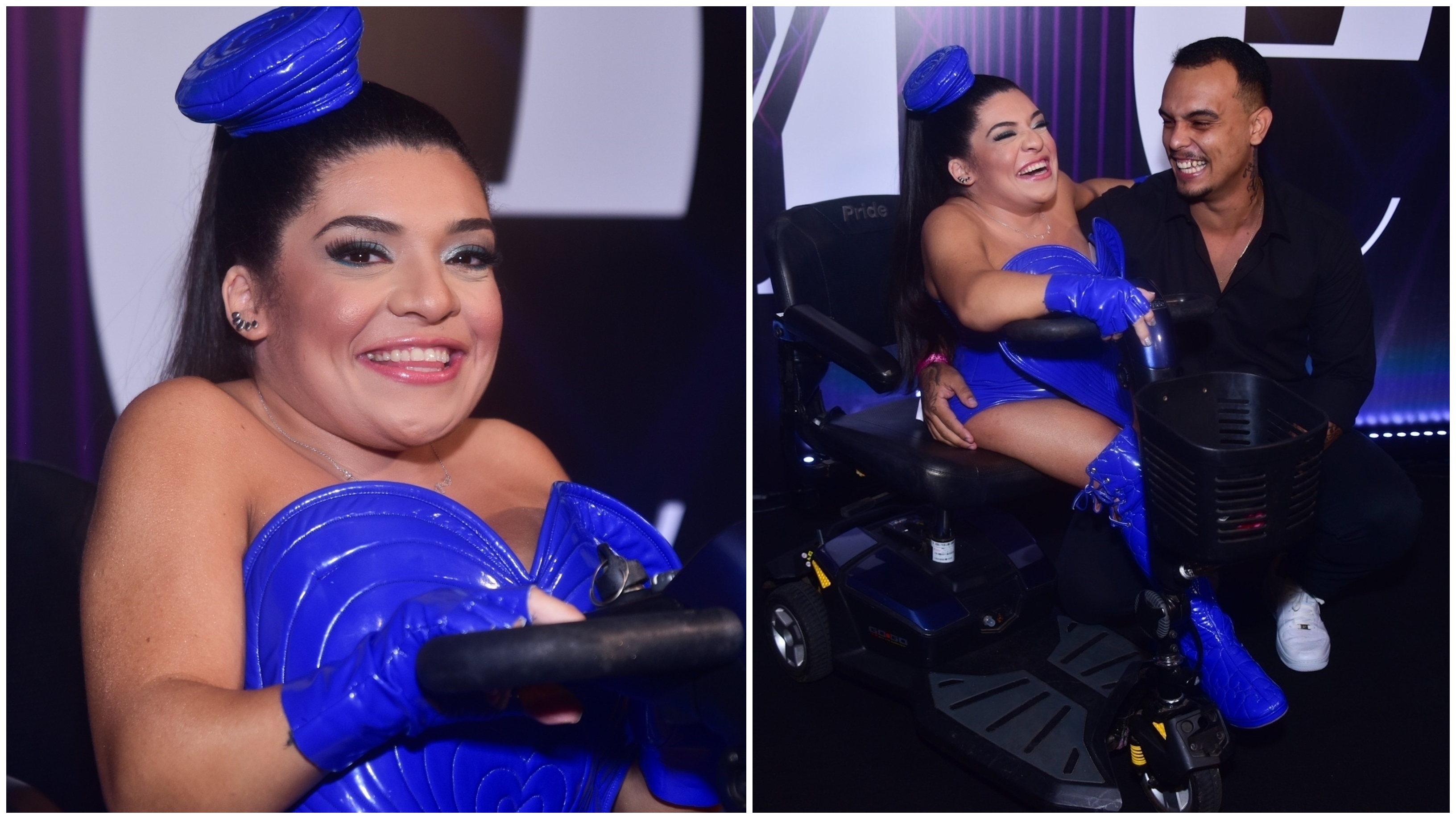 Influencer celebrou o aniversário de 27 anos e posou para fotos com Christopher pela primeira vez
