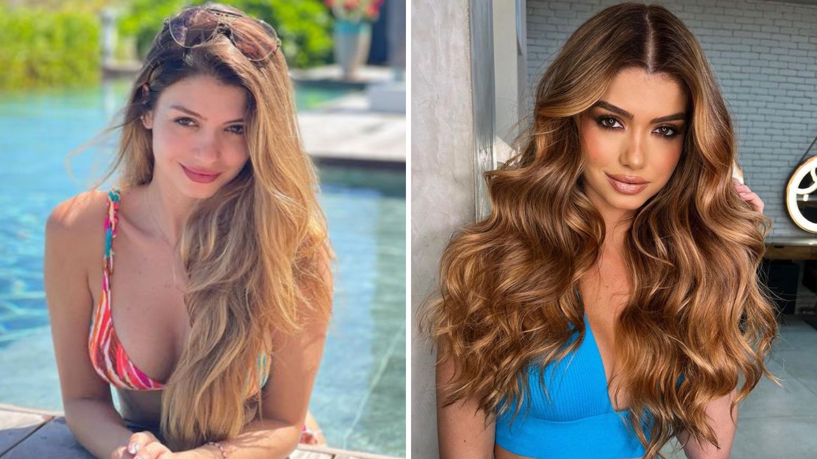 Os fios de Izabela ficaram mais acobreados nas mãos de Romeu Felipe