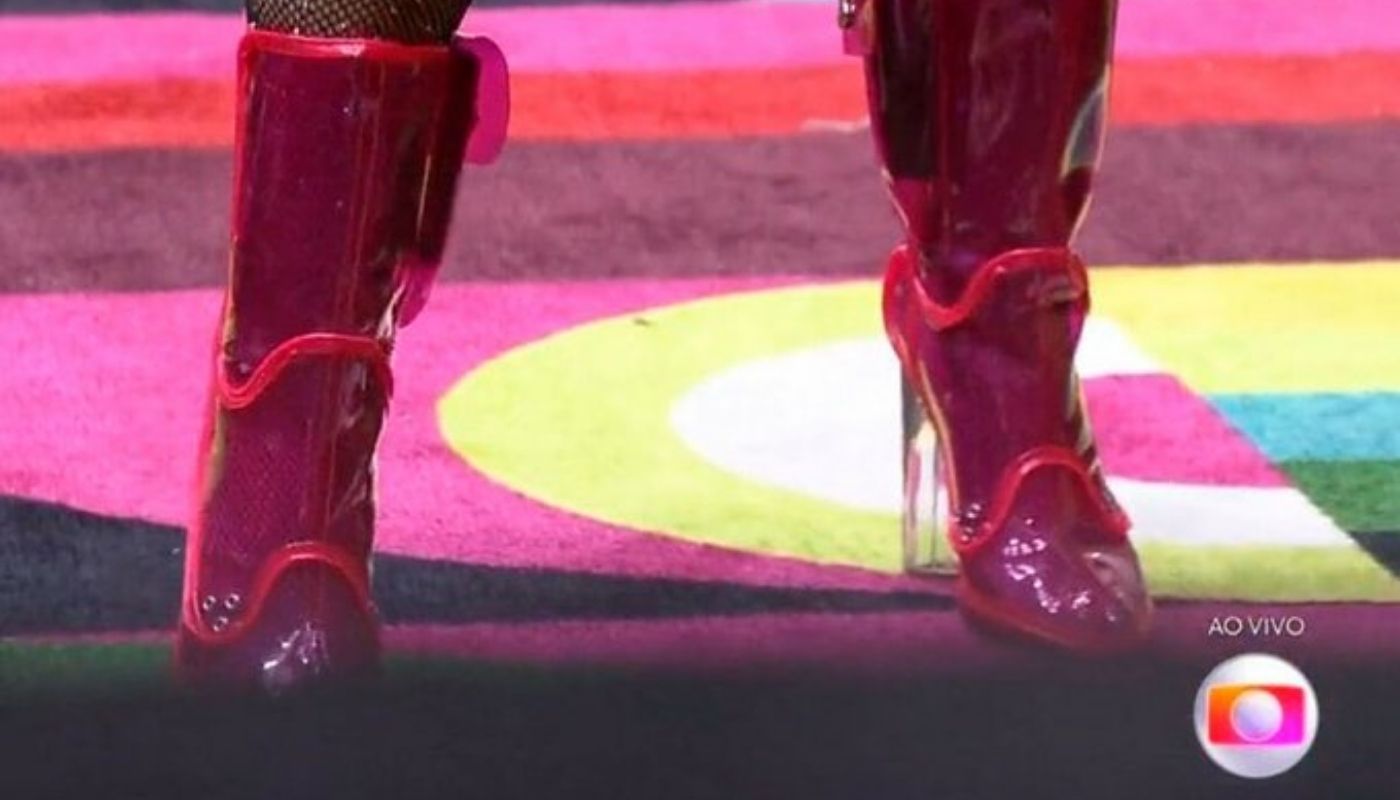 Botas de Jade Picon chamaram a atenção no BBB 22.