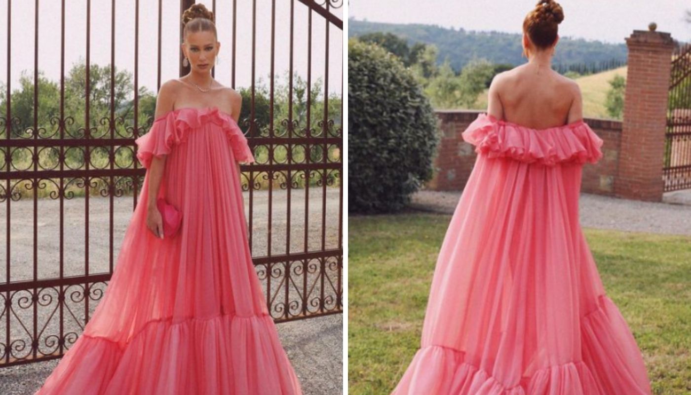 Marina Ruy Barbosa veste Giambattista Valli.