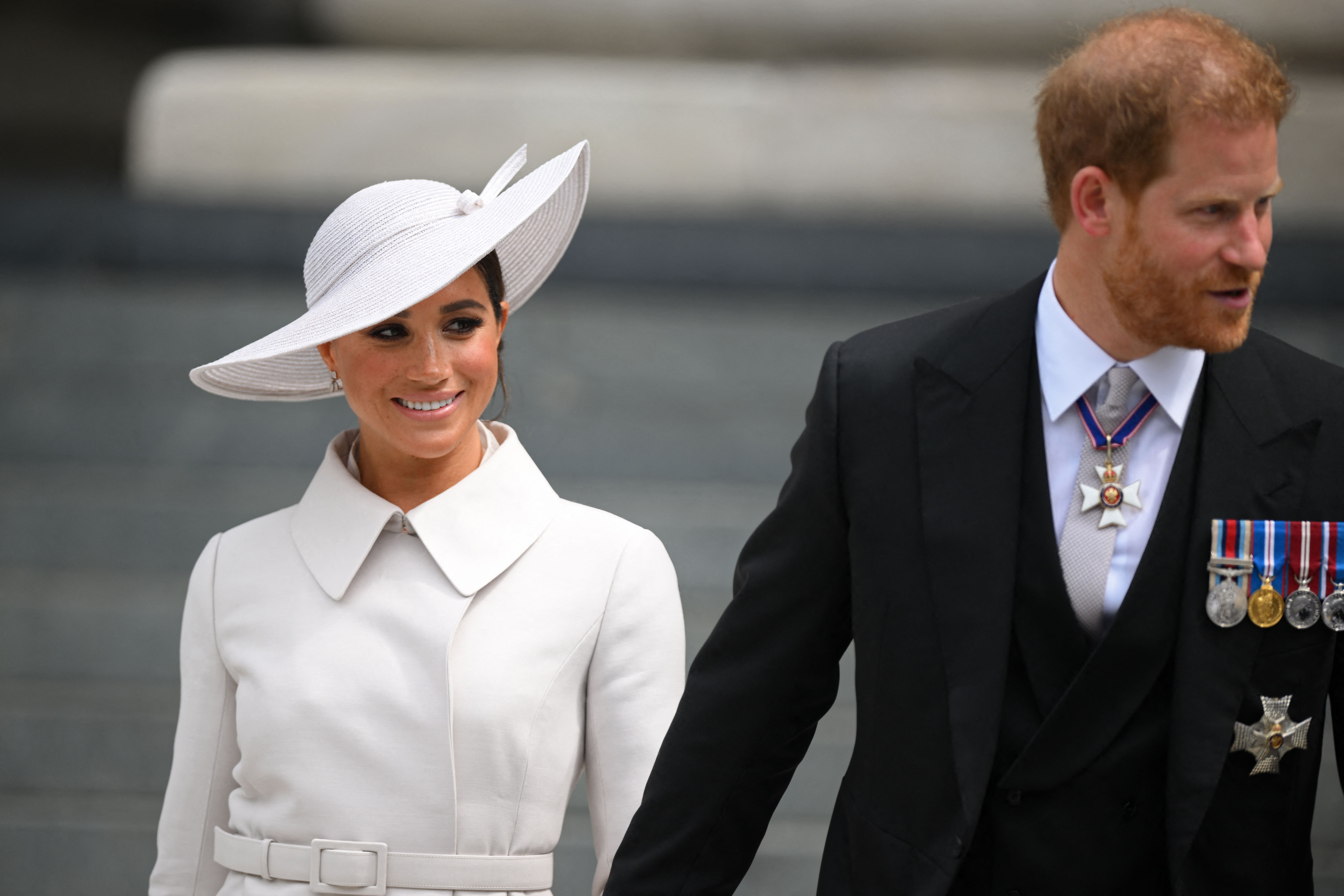 Meghan Markle y el príncipe Harry