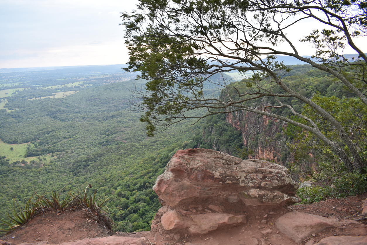 Mirante morro do Paxixi em Aquidauana, Mato Grosso do Sul.