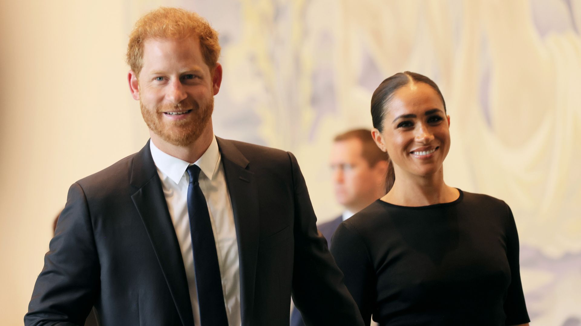 Príncipe Harry fez discurso na ONU ao lado de Meghan Markle.
