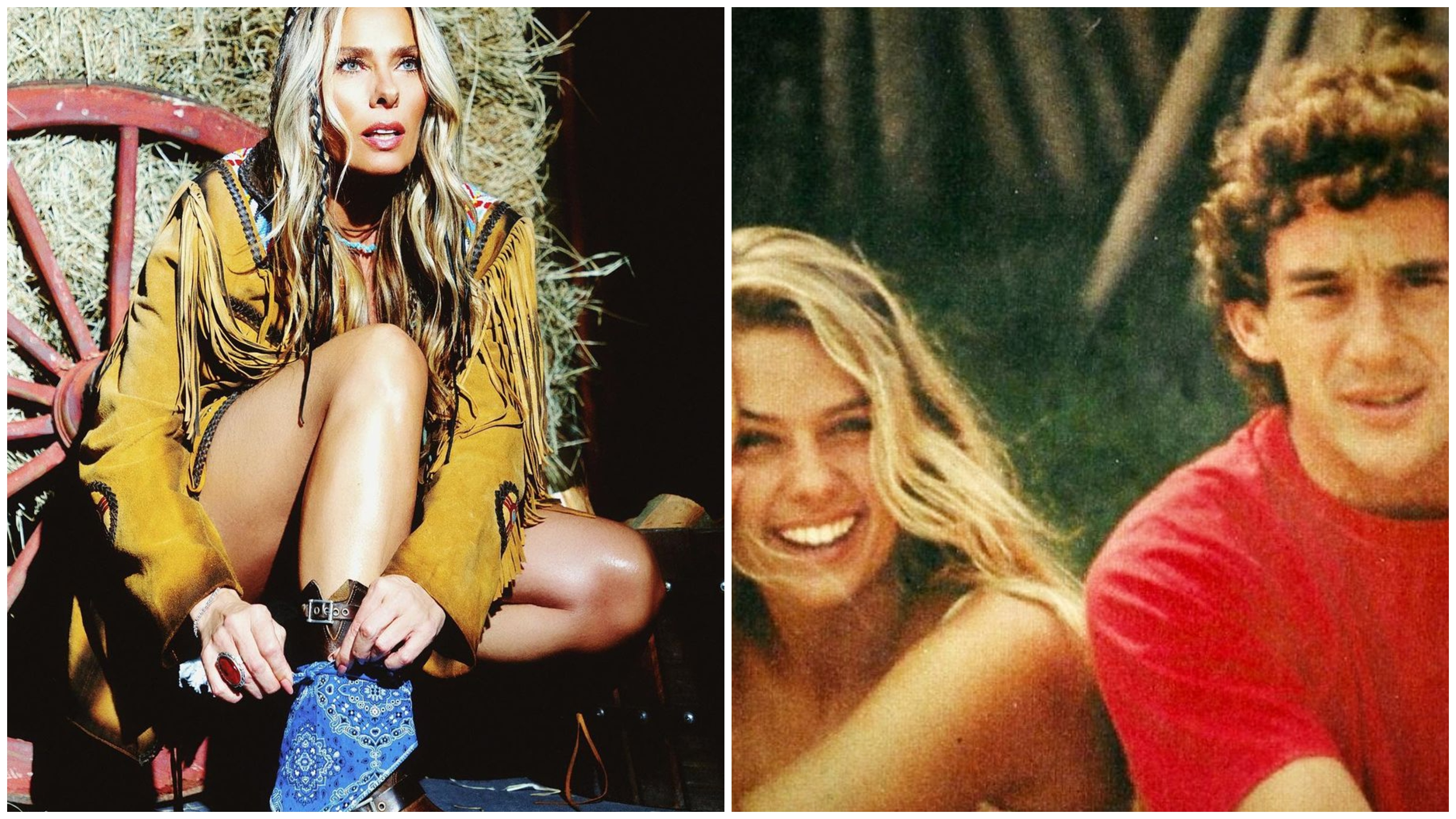 Galisteu “esconde” homenagem a Ayrton Senna em look e relembra o ex: “Querido e eterno”