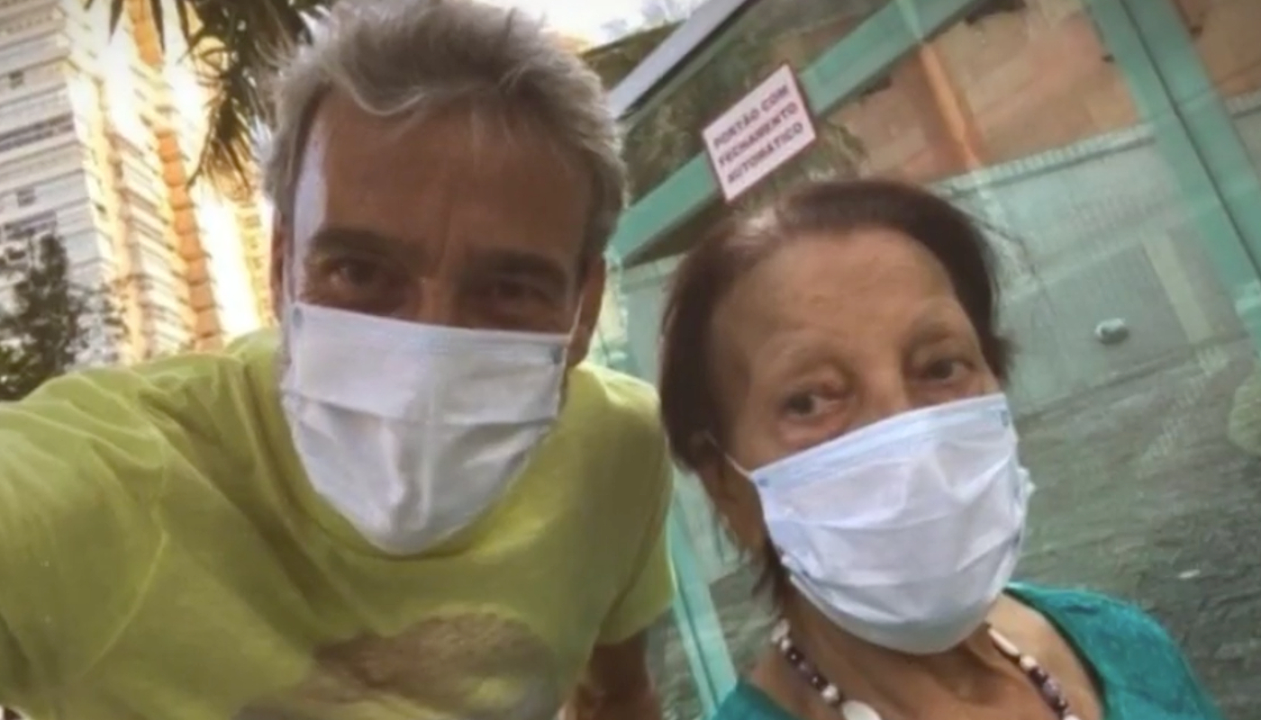 Morre mãe de Alexandre Borges aos 83 anos: filho mudou a vida para cuidar dela