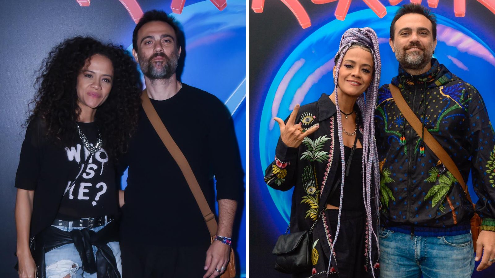 O antes e depois de Aline Borges, no Rock in Rio