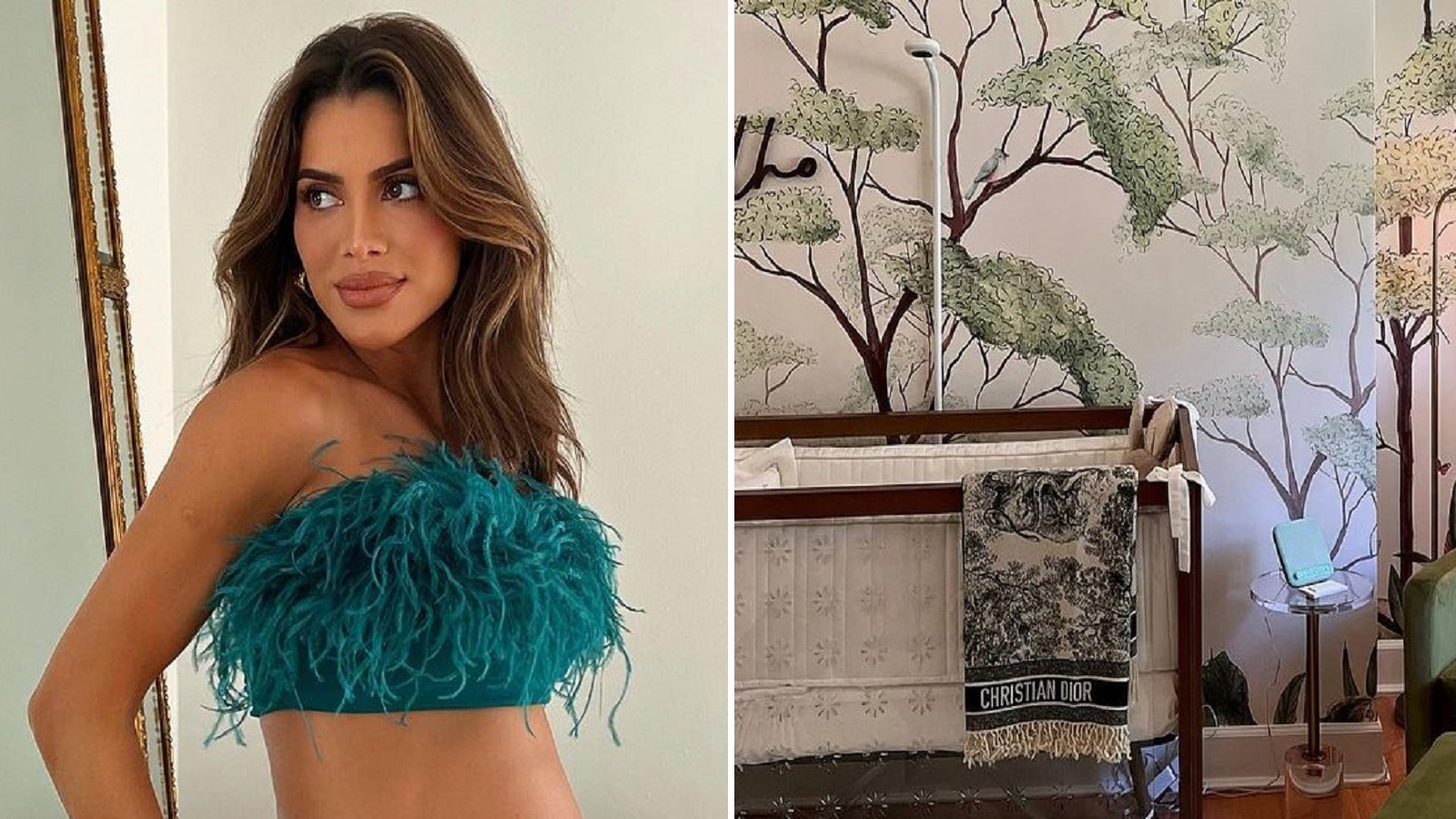 Berço transparente é destaque do quarto do bebê de influenciadora: tem função especial