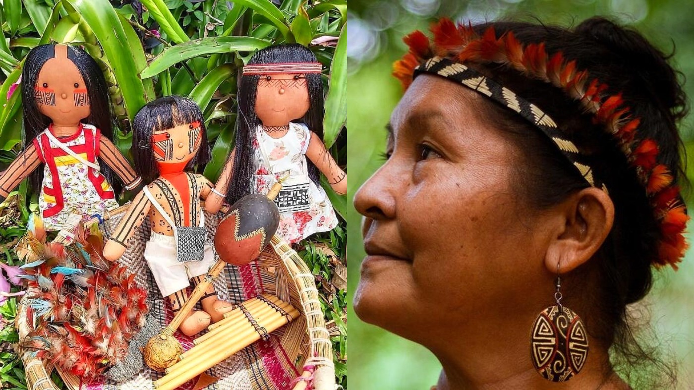 Bonecas indígenas viralizam e realizam um sonho da menina que nunca pôde brincar