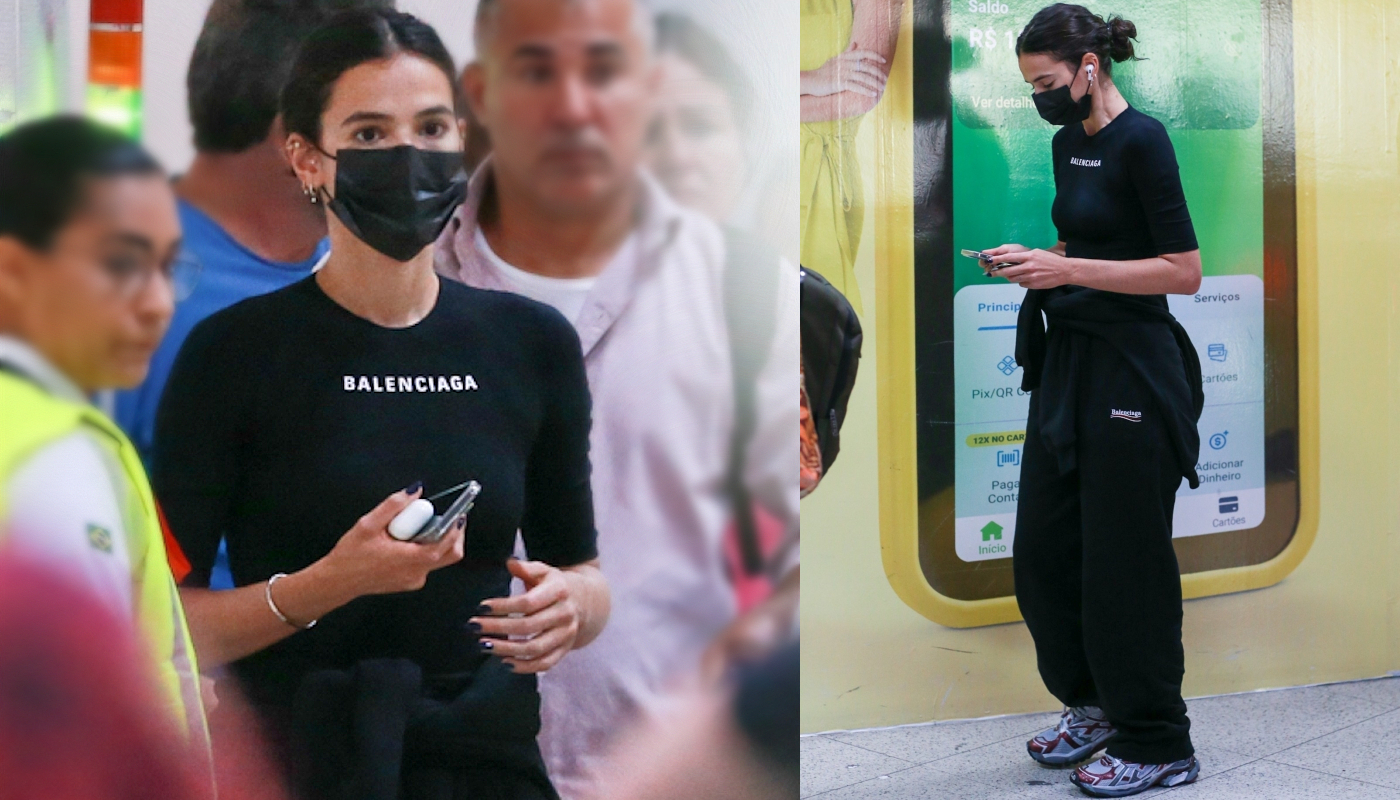 Bruna Marquezine veste Balenciaga