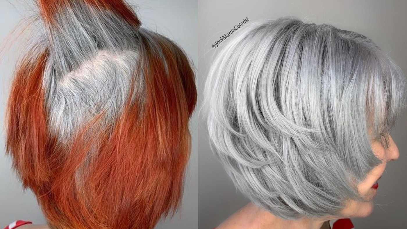 Cabeleireiro bomba nas redes “descolorindo” fios e exibindo grisalhos lindos: antes e depois