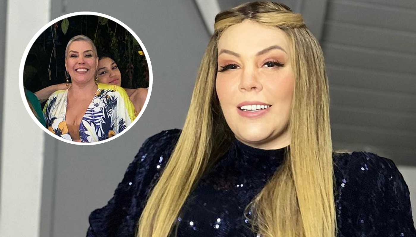 Simony dispensou lace na virada e surgiu imponente em vestido vazado: fãs se encantaram