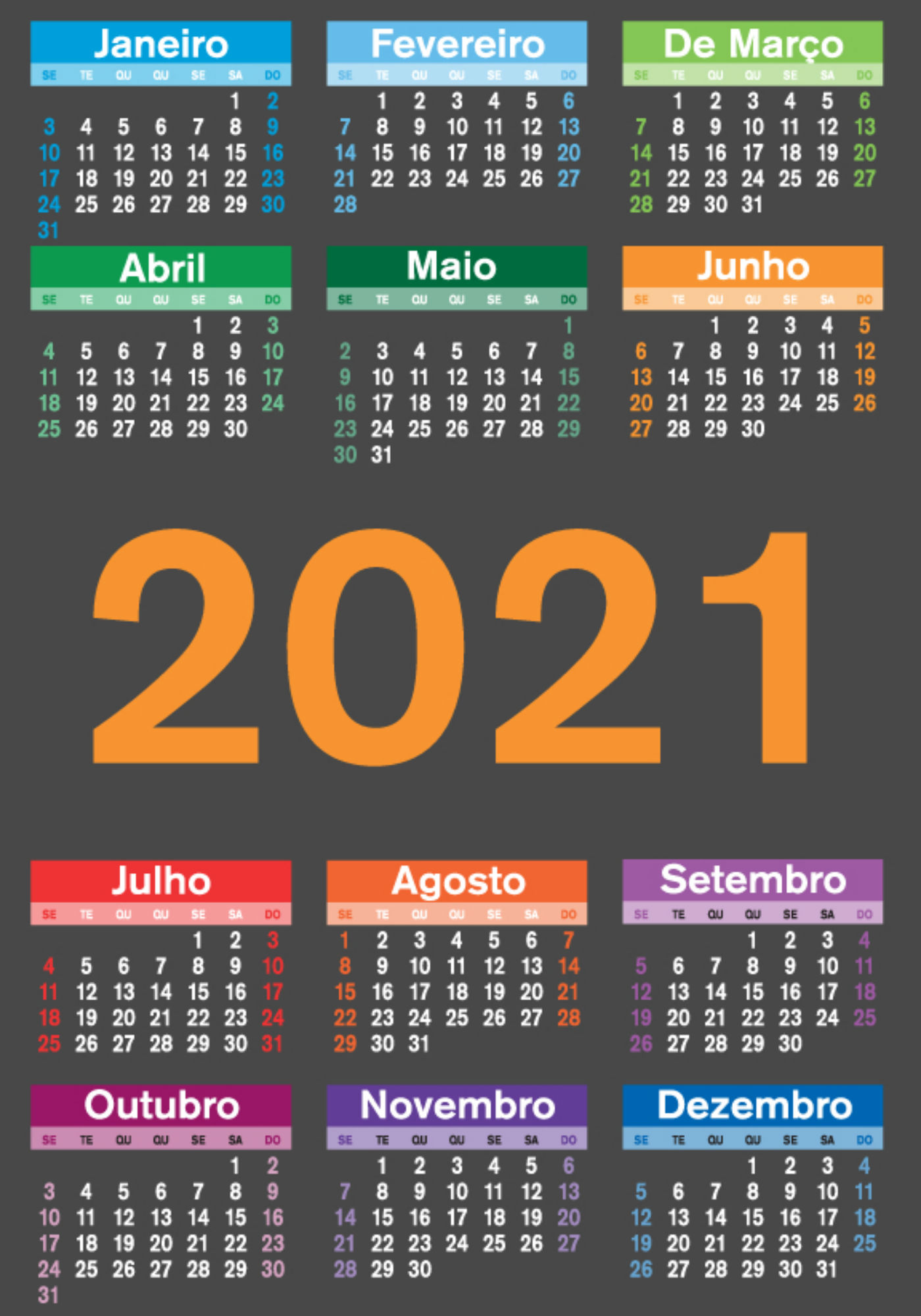 Carnaval, Páscoa e mais: em que dias caem os feriados e datas comemorativas de 2021?