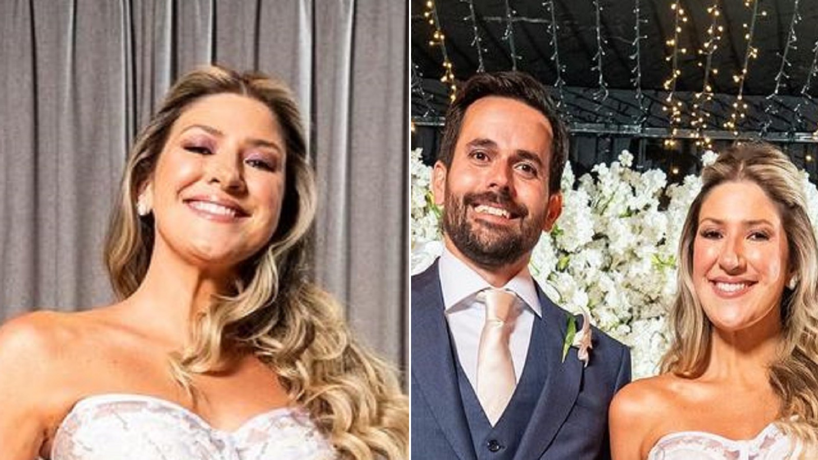 Vestido de noiva inspirado na Disney e cachorro no altar: como foi o casamento da Dani Calabresa