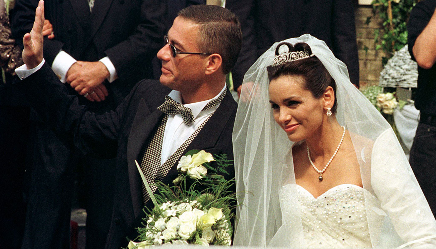 Casamento de Jean-Claude Van Damme e Gladys Portugues