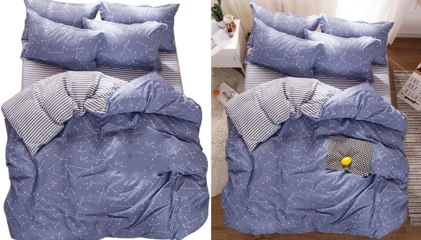 Jogo de cama estrelado é perfeito para quem ama observar o céu