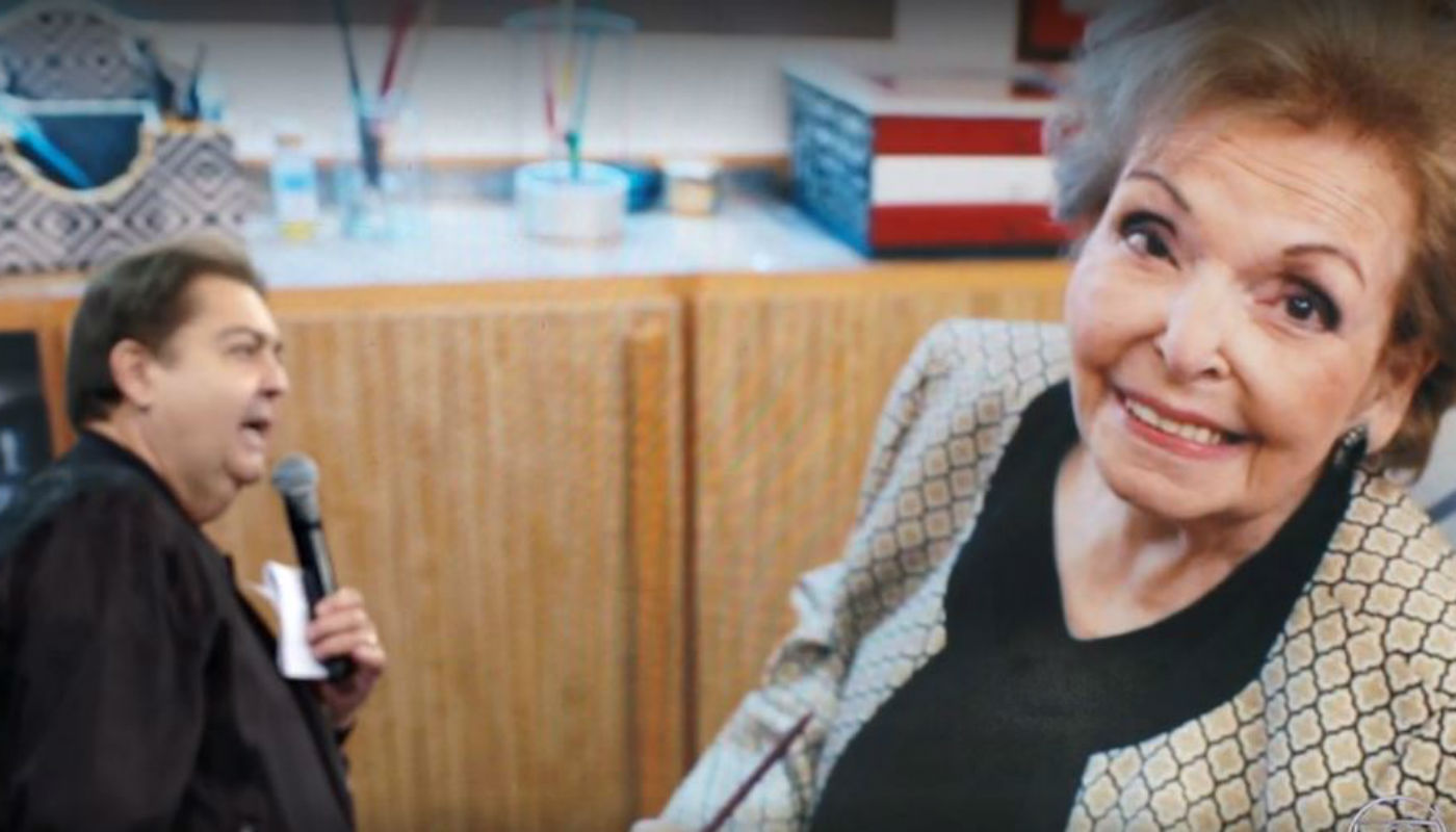 Faustão se emociona em homenagem rara à mãe: Cordélia fez 95 anos e superou Covid-19