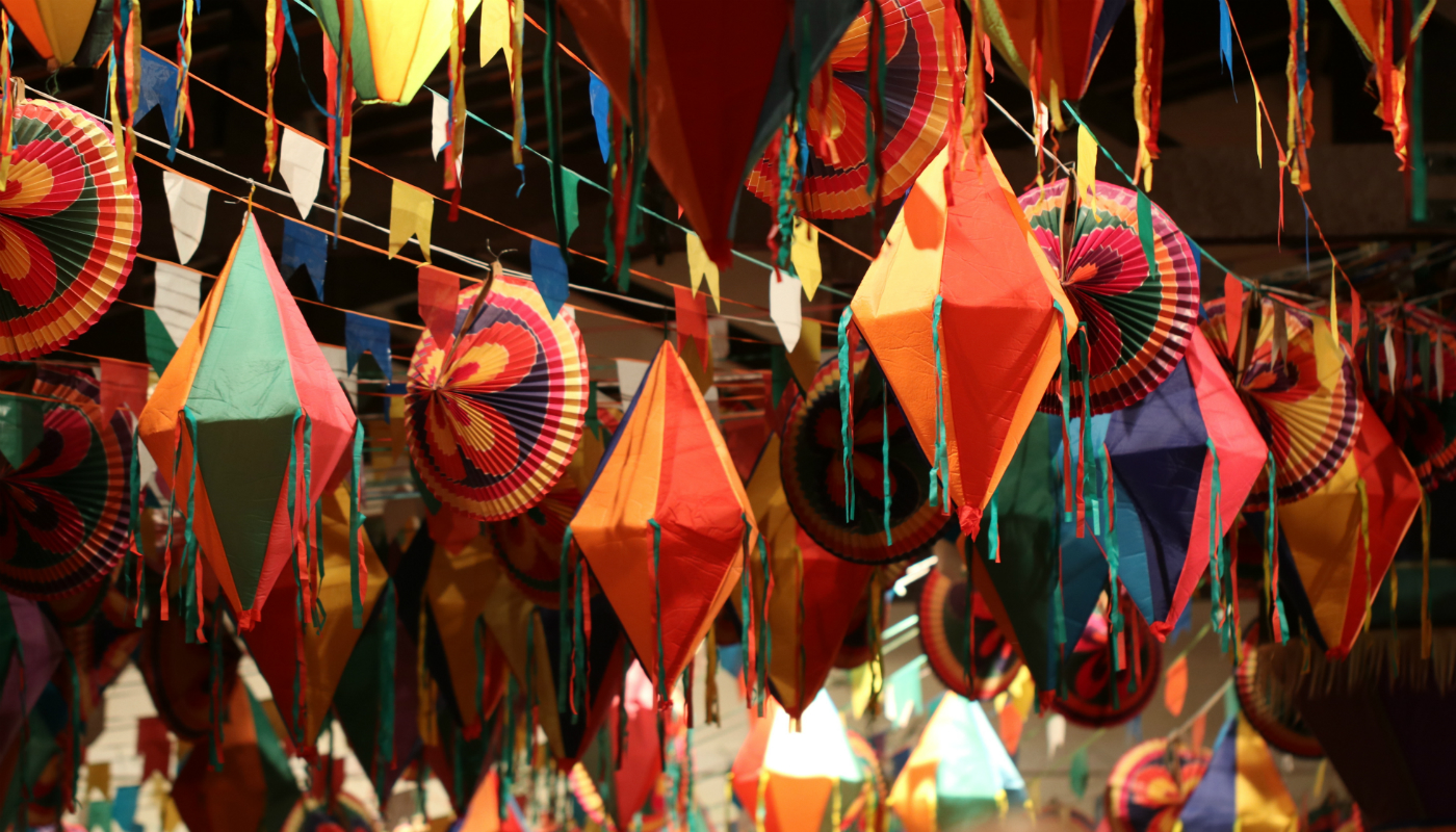 Eliana representou a tristeza de todos nós por não podermos ir a festas juninas