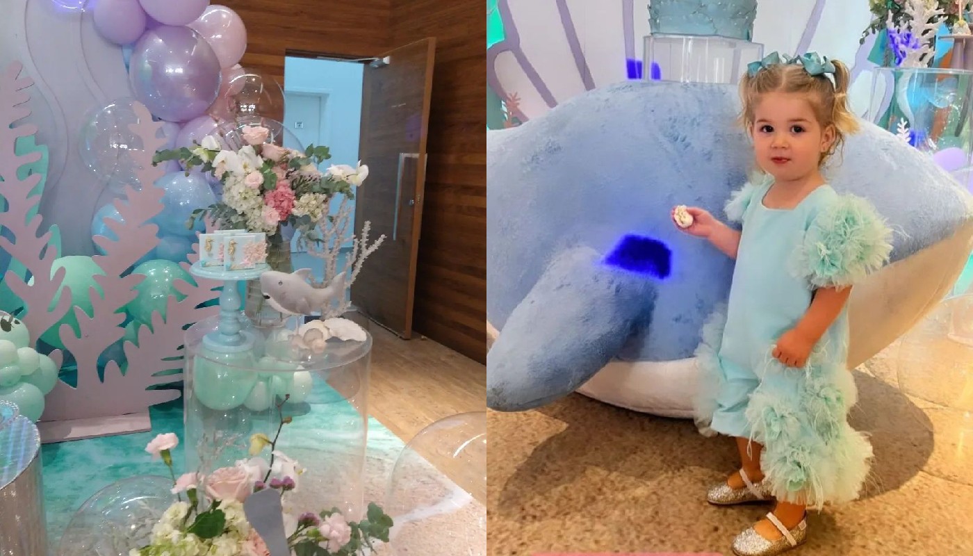 Maya completou dois aninhos de vida