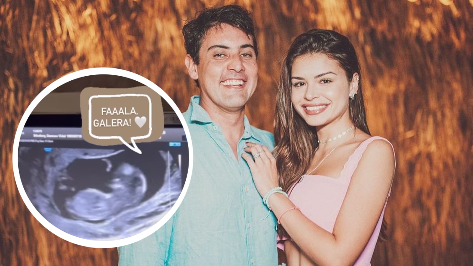 Pai de 1ª viagem, Bruno de Luca se declara: “União e amor geraram uma nova alma”