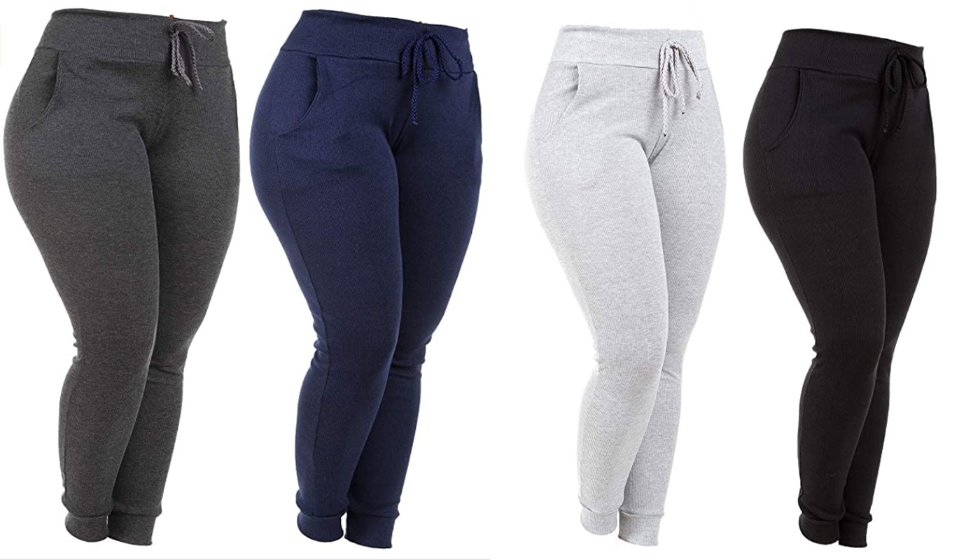 Calça de moletom mais justa que está na moda: compre 2 por menos de R$ 70