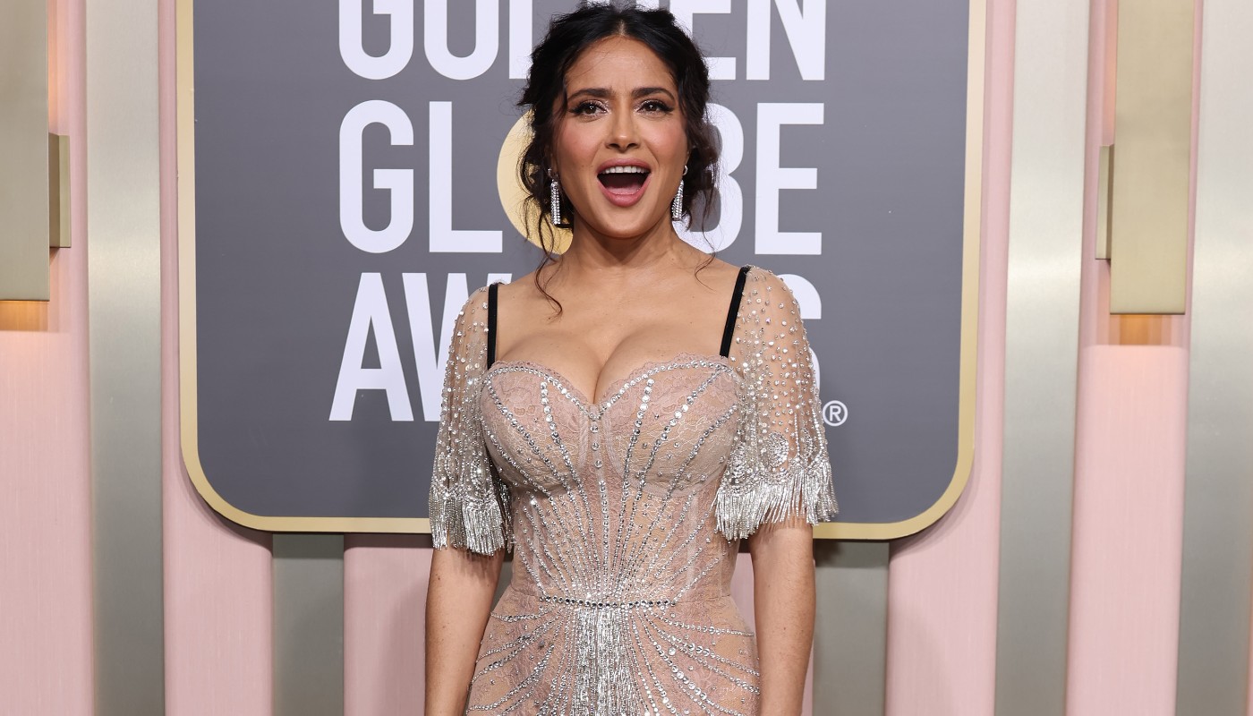 Atriz atraiu os flashes no red carpet do Globo de Ouro