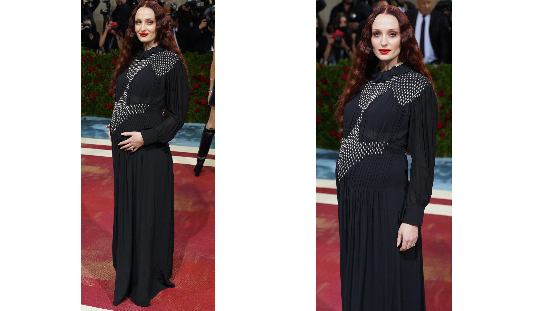 Sophie Turner no MET Gala 2022.