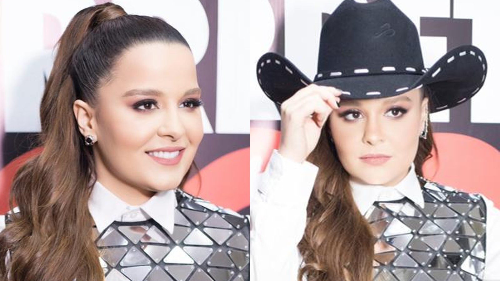 Maiara mostra versatilidade da camisa branca ao usá-la com conjuntinho em Barretos