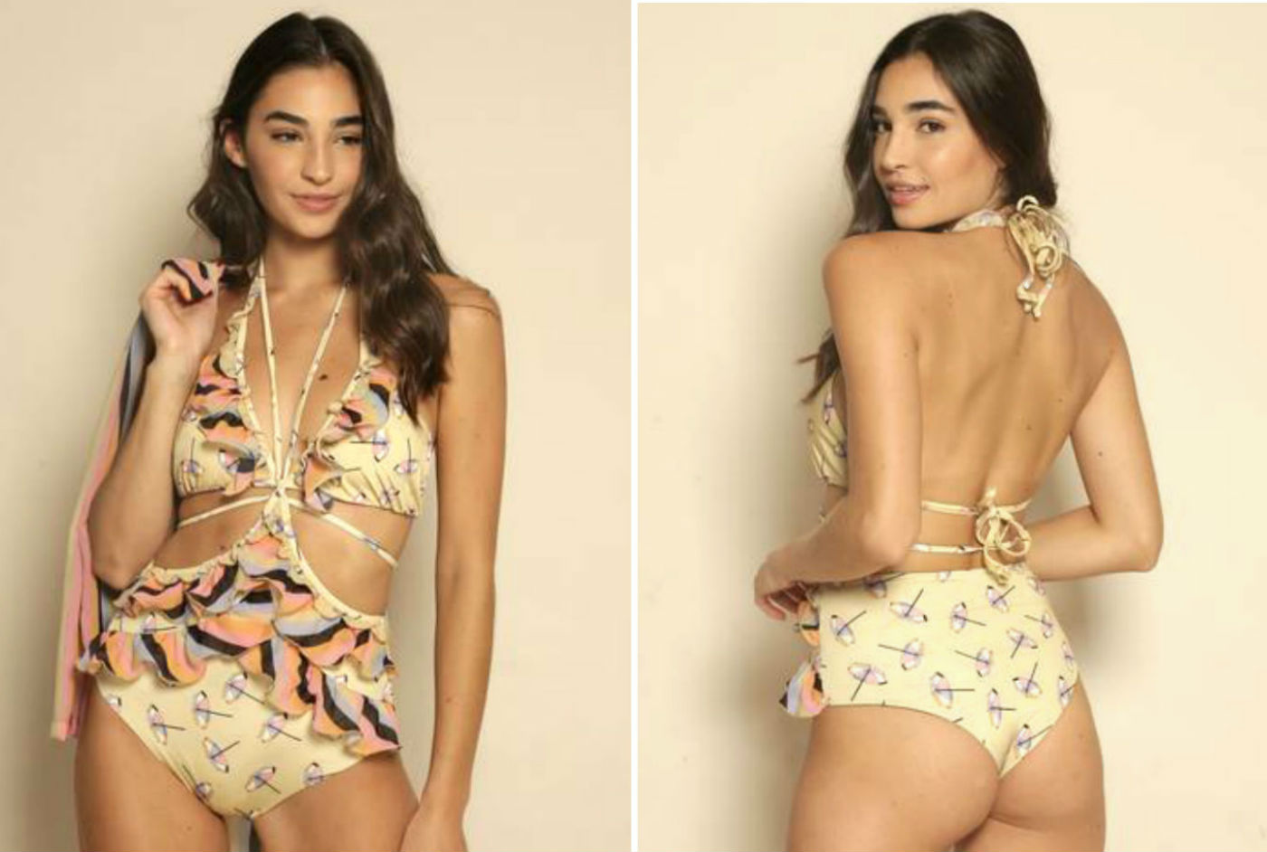 Maiô de Preta Gil é tipo “engana mamãe” todo diferente e com babados: onde achar?