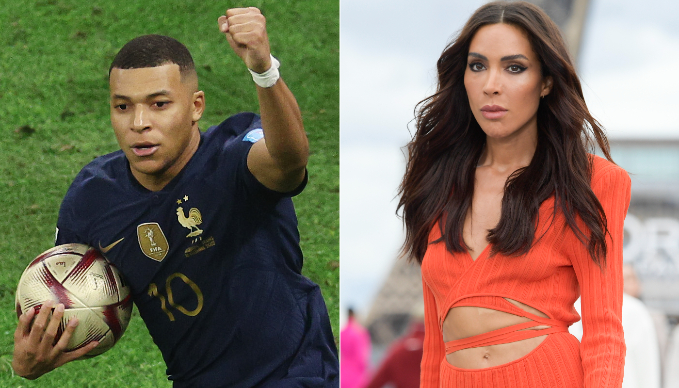 Mbappé e Inès Rau foram vistos juntos em evento