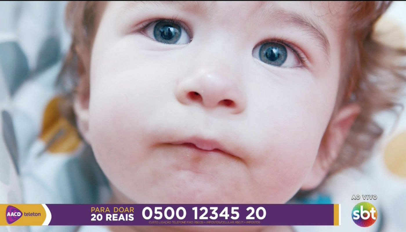 Foi difícil não se comover com a história de superação do pequeno Miguel no Teleton