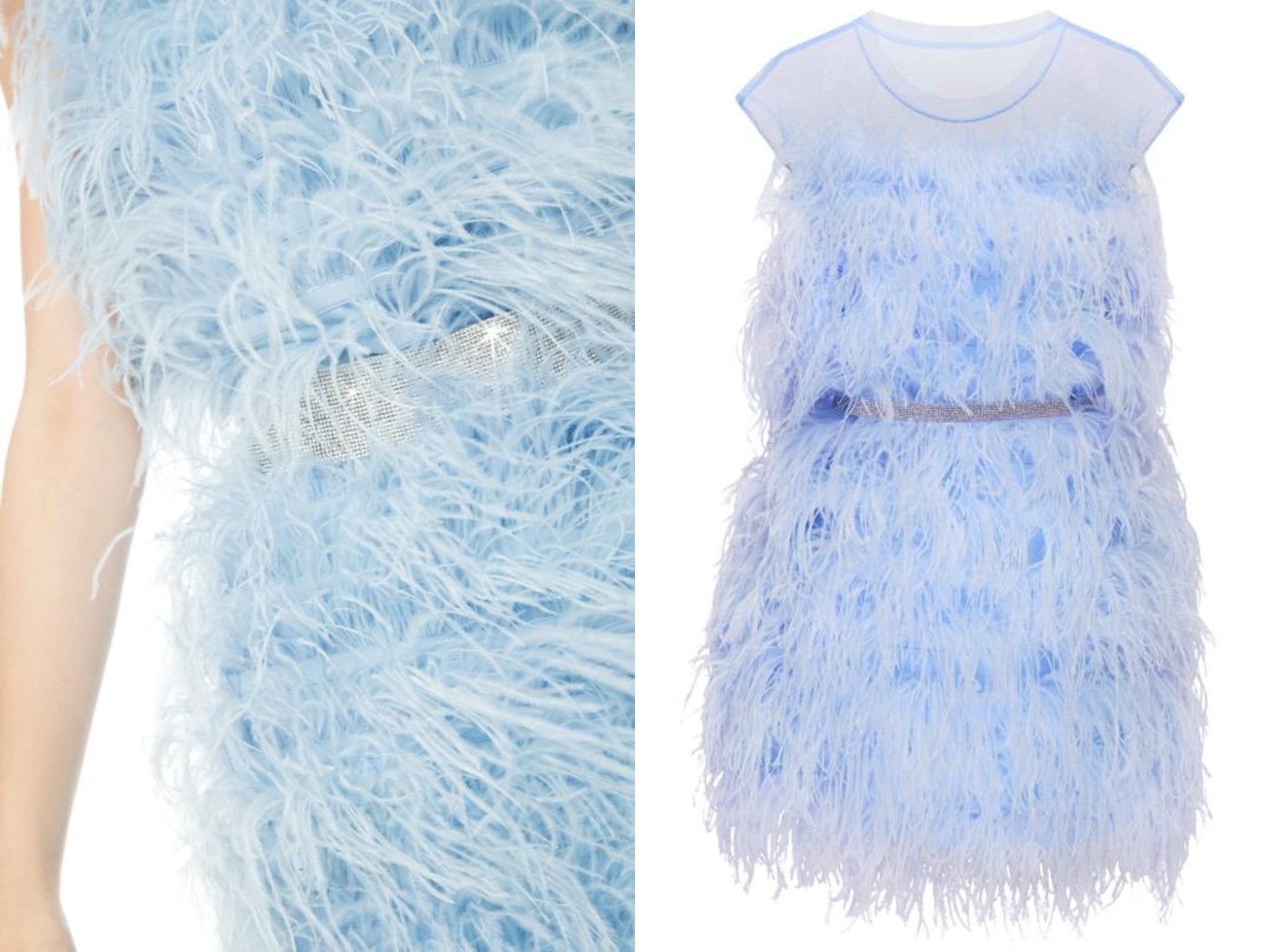 Look cheio de plumas de Claudia Leitte tem sandália luxuosa com “meia” de strass