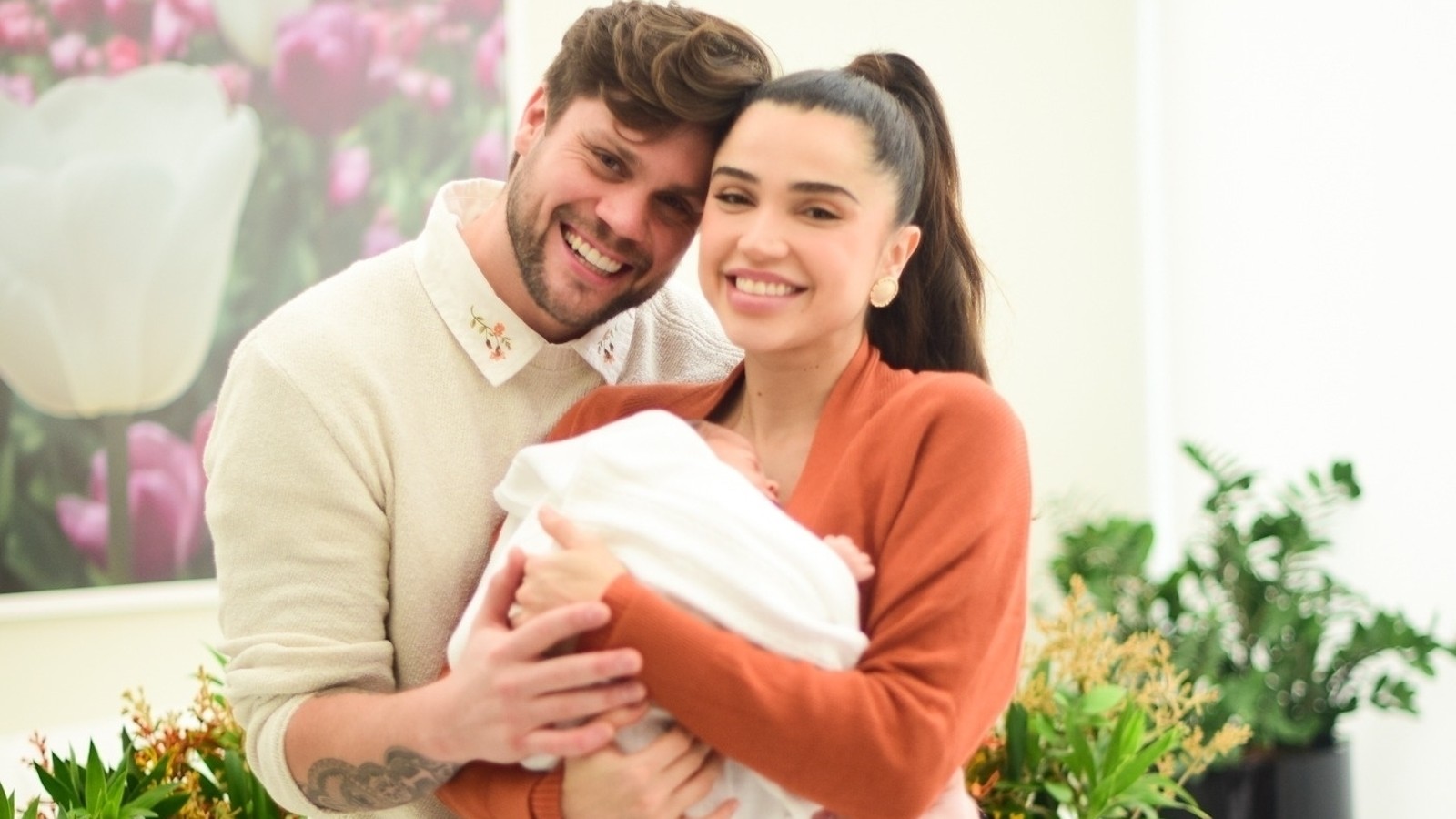 Paula Amorim, Breno Simões e Theo.