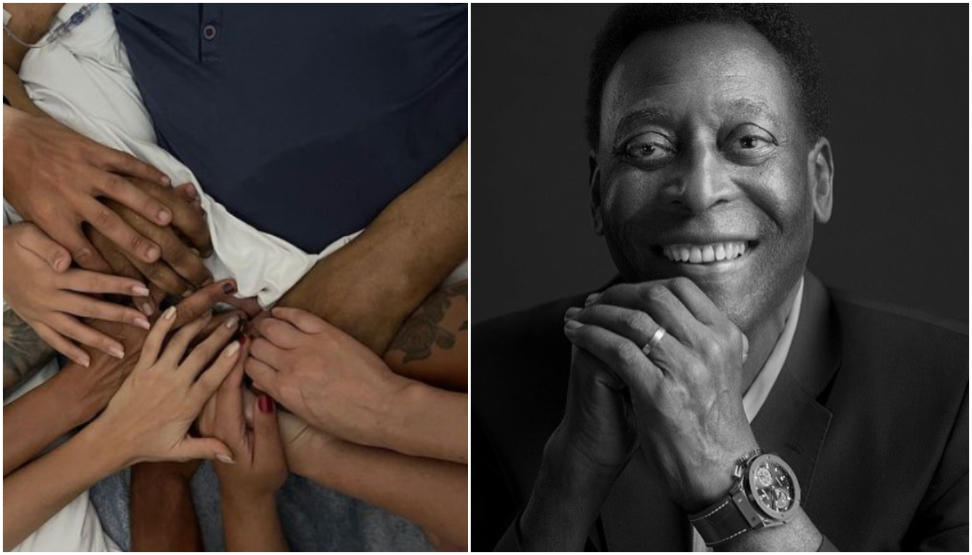 Filha posta foto emocionante após morte de Pelé: “Te amamos infinitamente”