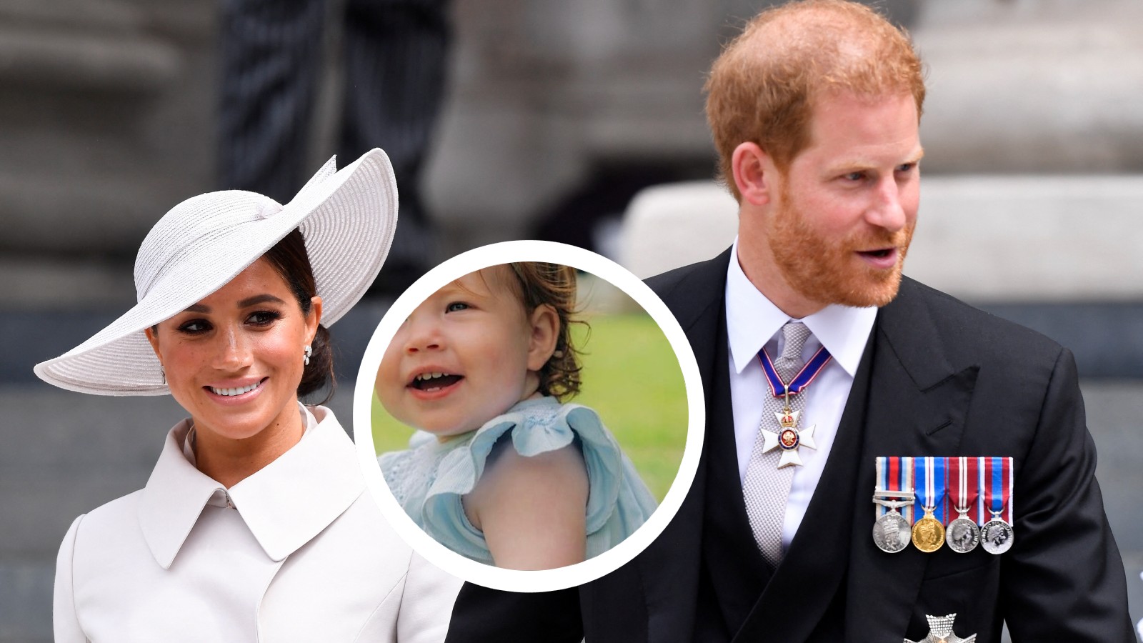 Filha do Príncipe Harry e Meghan Markle completa 1 ano: ela está ruivinha como o pai