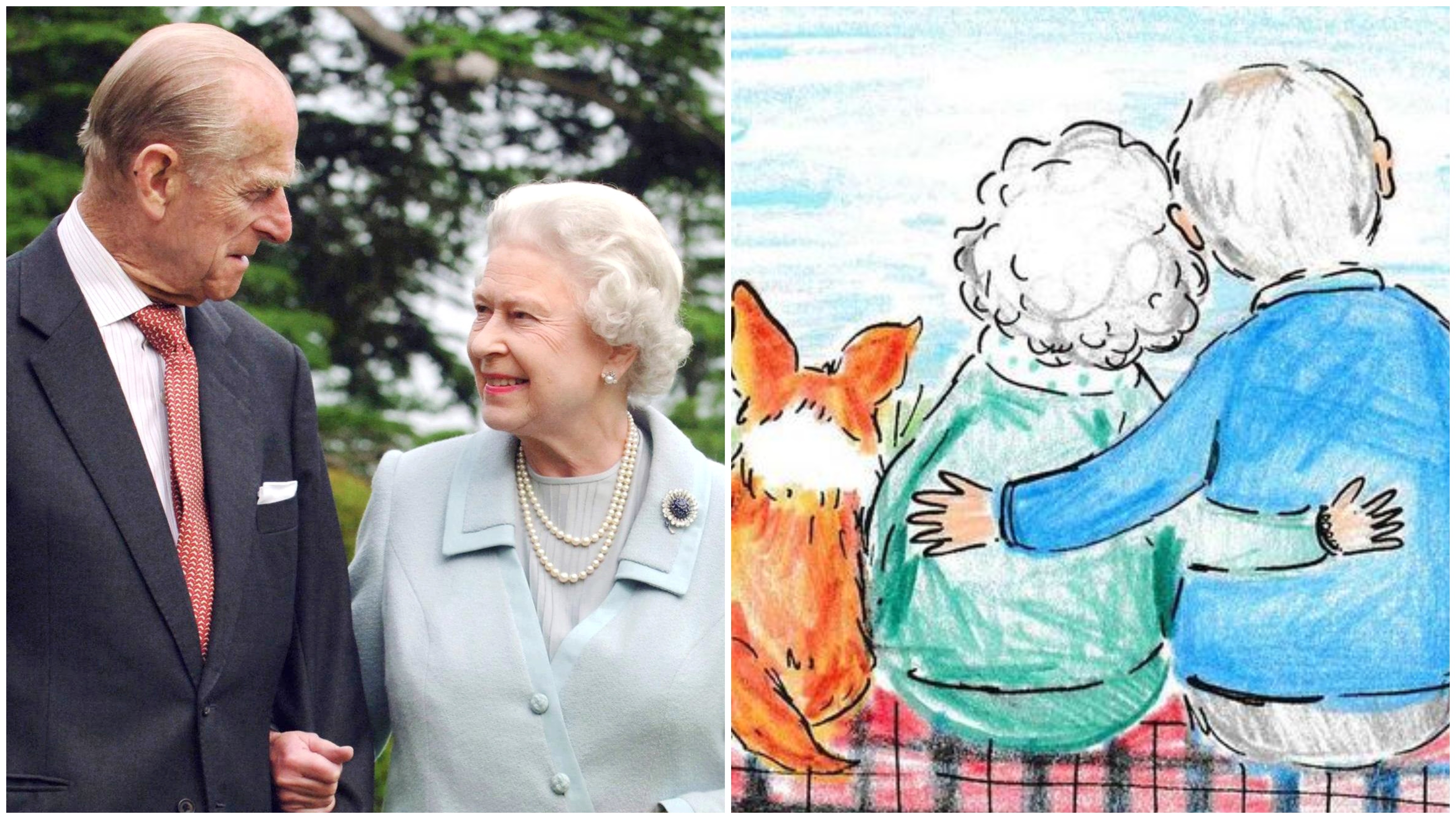 “Reencontro” de Elizabeth II com o príncipe Philip em arte comove a web: “Oi de novo, Lilibet”